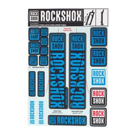 Rockshox DECAL KIT 35MM BLUE