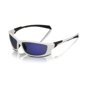 Xlc lunettes de soleil  Nassau SG-C11 monture blanc verres bleu