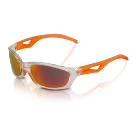 Xlc lunettes soleil  Saint-Denise SG-C14 monture gris verres orange miroir