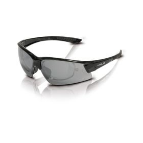 Xlc lunettes soleil  Palermo SG-C15 monture noir verres fumés, miroir