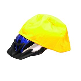 Hock Protection pluie pour casque vélo jaune