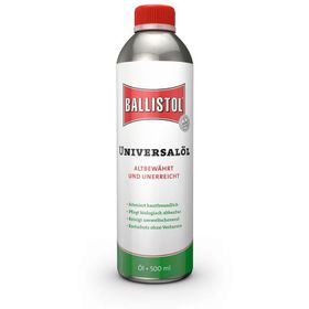 Ballistol huile universelle 500ml, flacon