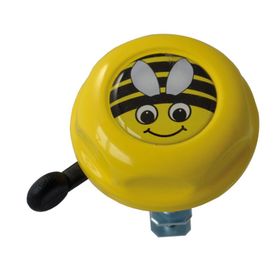 sonnette enfant Reich abeille Doming logo jaune Ø 55mm