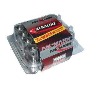 pile Ansmann Alkaline Mignon LR 06 1,5 V, 1 x = 1 boîte à 20 unités !