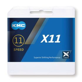 Kmc X11 - Silver/Black (118 Links)