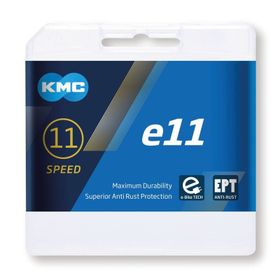 Kmc chaîne  e11 EPT antioxydant 1/2' x 11/128' 122 maillons 5,65mm 11 v.