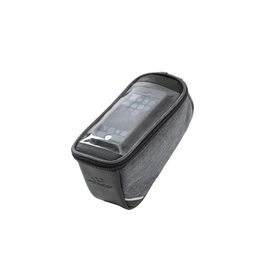 Klickfix sacoche portable  Milfield gris, 21x12x10cm, avec adapateur