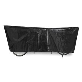 Vk intern. bâche de protection Tandem VK 110 x 300cm, noir, avec oeillets