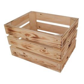Atranvelo boîte en bois  Woody Fruit 39x24x29cm, nature, système AVS inclus
