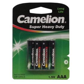 Camelion Pile Micro Green R03 Micro, 1,5 V AAA, Zink-Chlorid